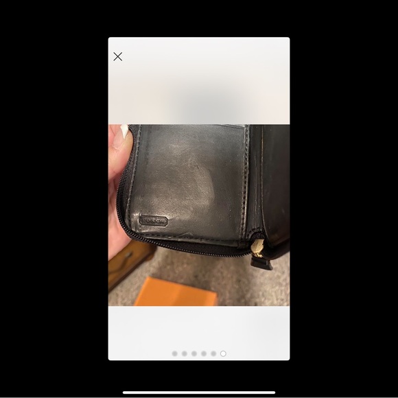 Coach Compact Black Leather Wallet –Sleek and Elegant. NWT, No Further Markdowns - Picture 4 of 7
